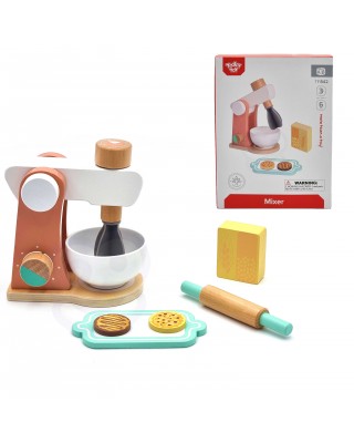 Tooky toy drewniany mikser zestaw dla dzieci + akcesoria