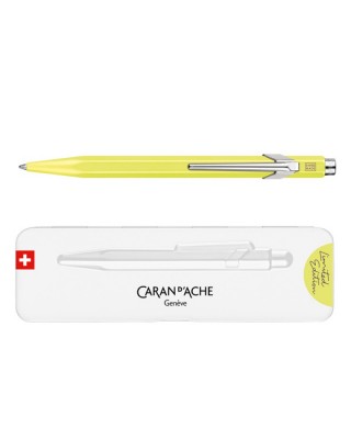 Długopis 849 Neon Yellow CARAN D'ACHE, w pudełku, neonowy żółty