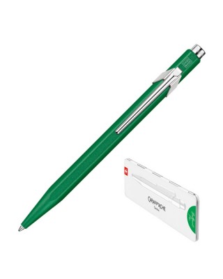 Długopis caran d'ache 849 colormat-x, m, w pudełku, zielony