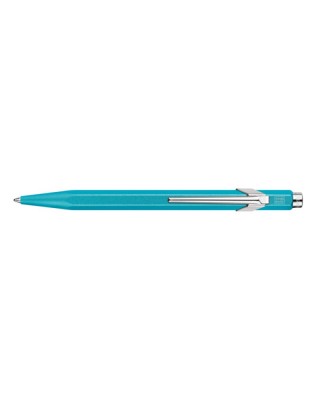 Długopis CARAN D'ACHE 849 Colormat-X, M, turkusowy