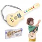 Classic world drewniana gitara elektryczna świecąca dla dzieci