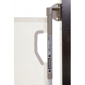 Bramka zabezpieczająca roll up (w: 140cm x h: 81,5cm) - biała