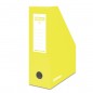 Pojemnik na dokumenty donau, karton, ścięty, a4/100mm, lakierowany, żółty