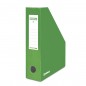 Pojemnik na dokumenty donau, karton, ścięty, a4/80mm, lakierowany, zielony