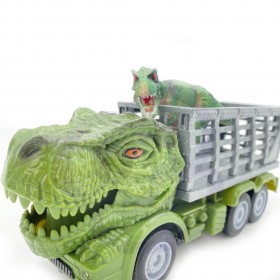 WOOPIE Samochód Zdalnie Sterowany RC Dinozaur Zielony + Figurka