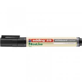 Marker do tablic e-29 EDDING EcoLine, 1-5 mm, czarny - 10 szt