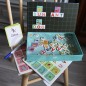 Tooky toy układanka puzzle montessori alfabet dla dzieci nauka literek pisania 151 el.