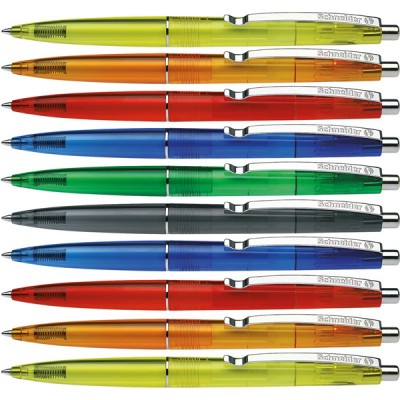 Długopis automatyczny schneider k20 icy, m, 10 szt. blister, mix kolorów