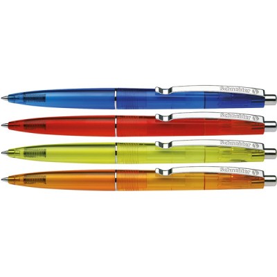Długopis automatyczny schneider k20 icy, m, 4 szt. blister, mix kolorów