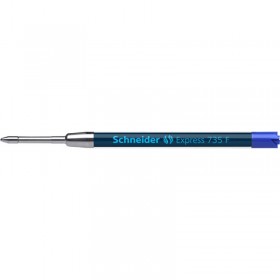 Wkład do długopisu schneider express 735 f, 0,7mm, blister, niebieski