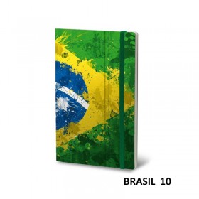 Notatnik stifflex, 13x21cm, 192 strony, brasil 10