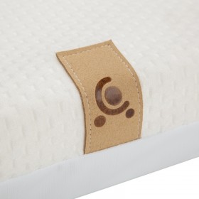 Materac do łóżeczka harmony 120x60 cm bambus, sprężyny bonellowe
