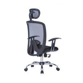 Fotel biurowy office products samos, czarny