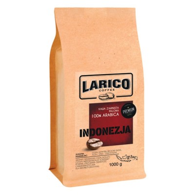 Kawa larico indonezja sumatra, ziarnista, 1000g - 3 szt