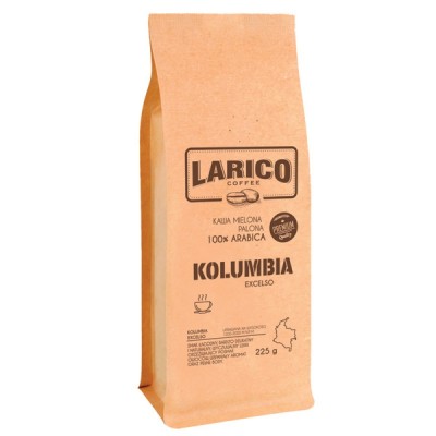 Kawa larico kolumbia excelso, mielona, 225g - 10 szt