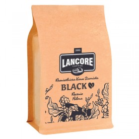 Kawa lancore coffee black blend, ziarnista, 200g - 12 szt