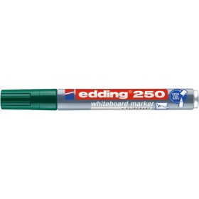 Marker do tablic suchościeralnych e-250 edding, 1,5-3 mm, zielony - 10 szt