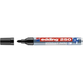 Marker do tablic suchościeralnych e-250 edding, 1,5-3 mm, czarny - 10 szt