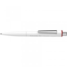 Długopis automatyczny schneider k3, biosafe, m, czerwony - 10 szt