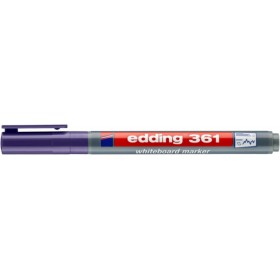 Marker do tablic e-361 edding, 1 mm, fioletowy - 10 szt