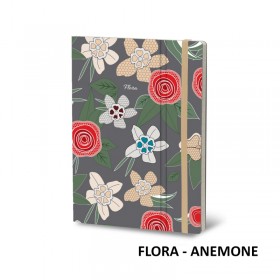 Notatnik stifflex, 15x21cm, 192 strony, anemone
