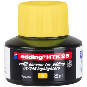 Tusz do uzupełniania zakreślaczy e-htk 25 edding, żółty
