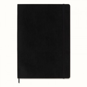 Notes moleskine classic a4 (21x29,7 cm) gładki, miękka oprawa, 192 strony, czarny