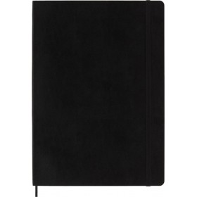 Notes moleskine classic a4 (21x29,7 cm) w kratkę, miękka oprawa, 192 strony, czarny