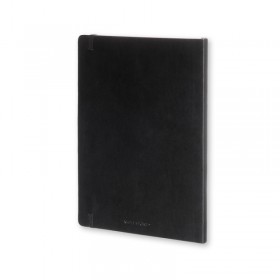 Notes moleskine classic xl (19x25cm) w kropki, miękka oprawa, 192 strony, czarny
