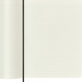 Notes moleskine classic xl (19x25cm) w linie, miękka oprawa, 192 strony, czarny