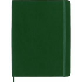 Notes moleskine xl (19x25cm) w kropki, miękka oprawa, myrtle green, 192 strony, zielony