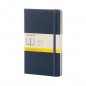 Notes moleskine classic l (13x21cm) w kratkę, twarda oprawa, sapphire blue, 240 stron, niebieski