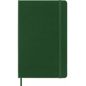 Notes moleskine classic l (13x21cm) w linie, twarda oprawa, myrtle green, 240 stron, zielony