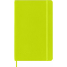 Notes moleskine classic l (13x21 cm) gładki, miękka oprawa, lemon green, 192 strony, zielony