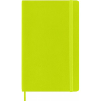 Notes moleskine classic l (13x21 cm) gładki, miękka oprawa, lemon green, 192 strony, zielony