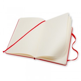 Notes moleskine classic p (9x14cm) w linie, twarda oprawa, 192 strony, czerwony