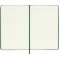 Notes moleskine classic p (9x14 cm) w linie, twarda oprawa, myrtle green, 192 strony, zielony