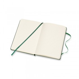 Notes moleskine classic p (9x14 cm) w linie, twarda oprawa, myrtle green, 192 strony, zielony