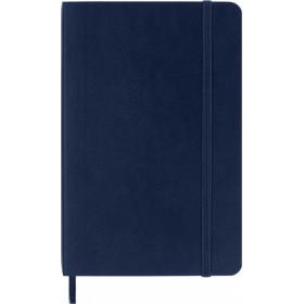 Notes moleskine p (9x14cm) w linie, miękka oprawa, sapphire blue, 192 strony, niebieski