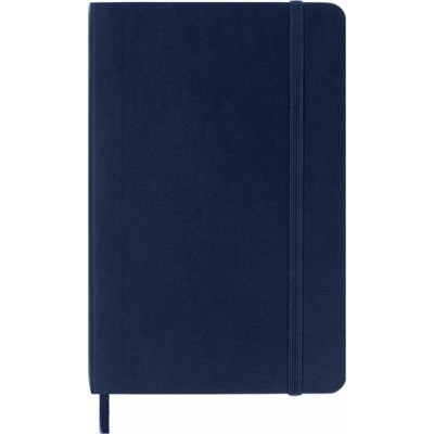 Notes moleskine p (9x14cm) w linie, miękka oprawa, sapphire blue, 192 strony, niebieski