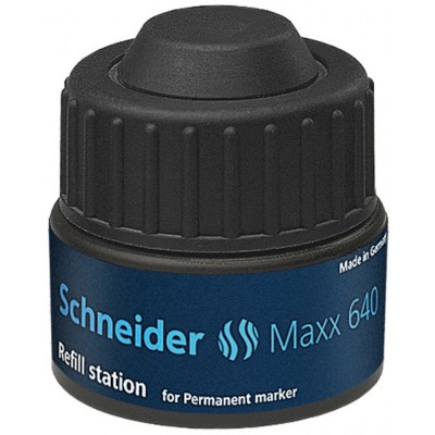 Stacja uzupełniająca schneider maxx 640, 30 ml, czarny