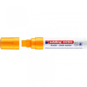 Marker kredowy e-4090 edding, 4-15 mm, pomarańczowy neonowy - 5 szt