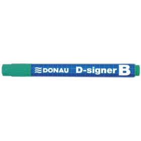 Marker do tablic donau d-signer, okrągły, 2-4mm (linia), zawieszka, zielony