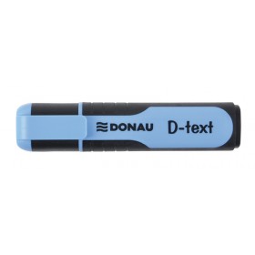 Zakreślacz donau d-text, 1-5mm (linia), eurozawieszka, niebieski