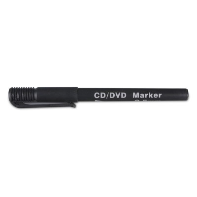 Marker do płyt cd/dvd donau, 0, 3-0,4mm, zawieszka, czarny