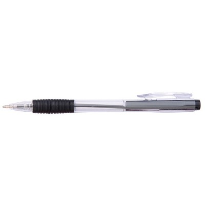 Długopis automatyczny office products, 0,7mm, zawieszka, czarny