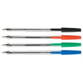 Długopis q-connect z wymiennym wkładem 0,7mm (linia), zawieszka, niebieski