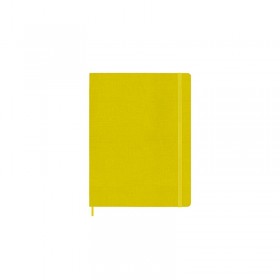 Notes moleskine classic xl (19x25 cm), linie, twarda, hay yellow, 192 strony, żółty