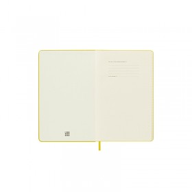 Notes moleskine classic l (13x21cm), w linie, twarda oprawa, hay yellow, 240 stron, żółty