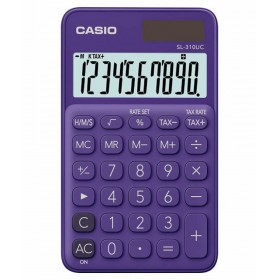 Kalkulator kieszonkowy casio sl-310uc-pl-s, 10-cyfrowy, 70x118mm, fiolet
